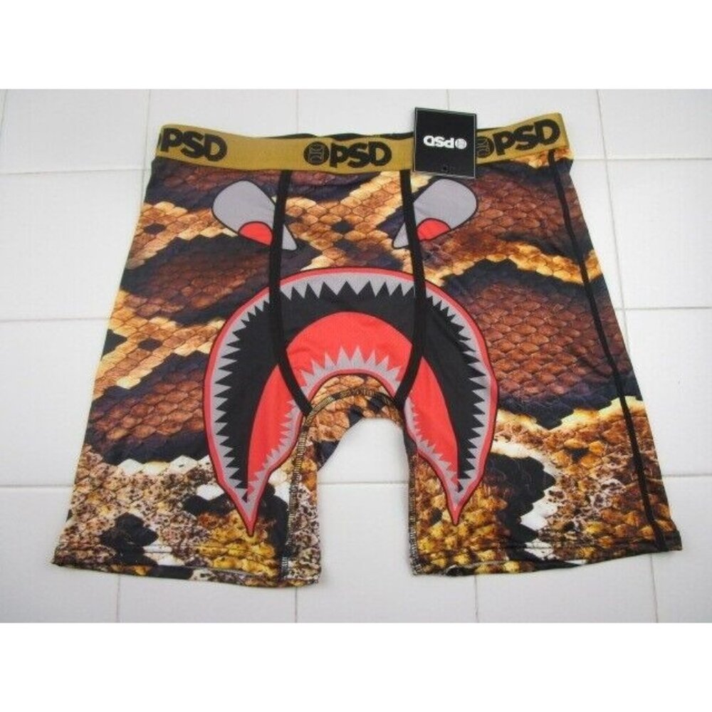PSD Warface Gold Skin Python Men's Size XL X-Large Underwear Boxer Briefs